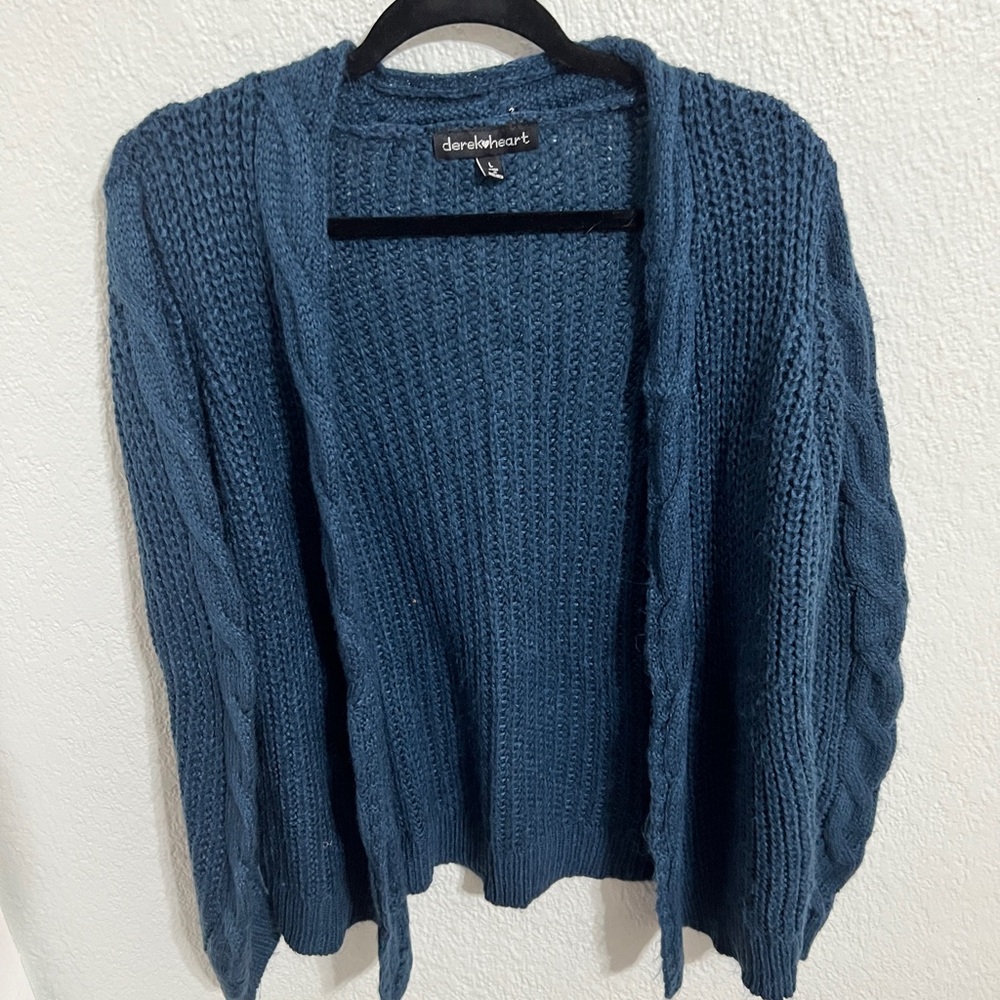 Women's Blue Cardigan